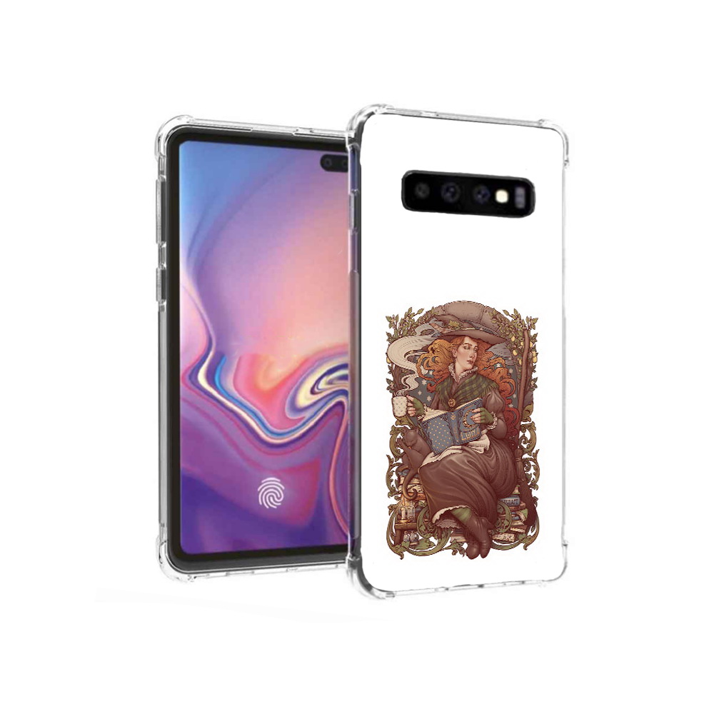 

Чехол MyPads Tocco для Samsung Galaxy S10+ Женские_126 (PT125670.500.81), Прозрачный, Tocco