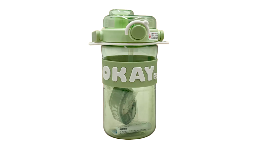 Бутылка для воды Modengo Okay Double Drink Plastic Cup A0115 Green