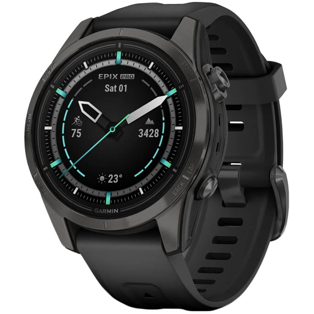 Смарт-часы Garmin Epix Pro Gen 2 42mm черный (010-02802-15)