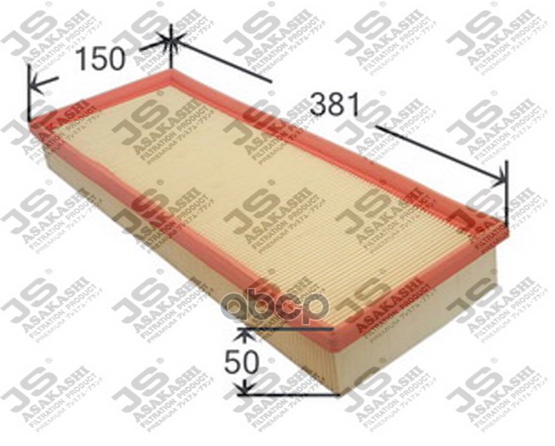 

Фильтр Воздушный JS Asakashi арт. A0367