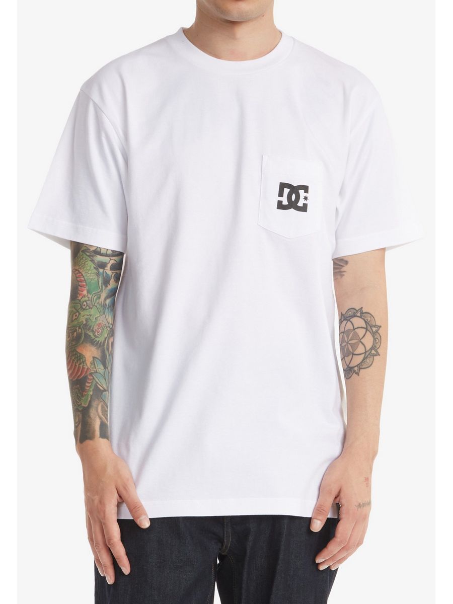 Футболка мужская DC SHOES DC122O0DR белая XS белый