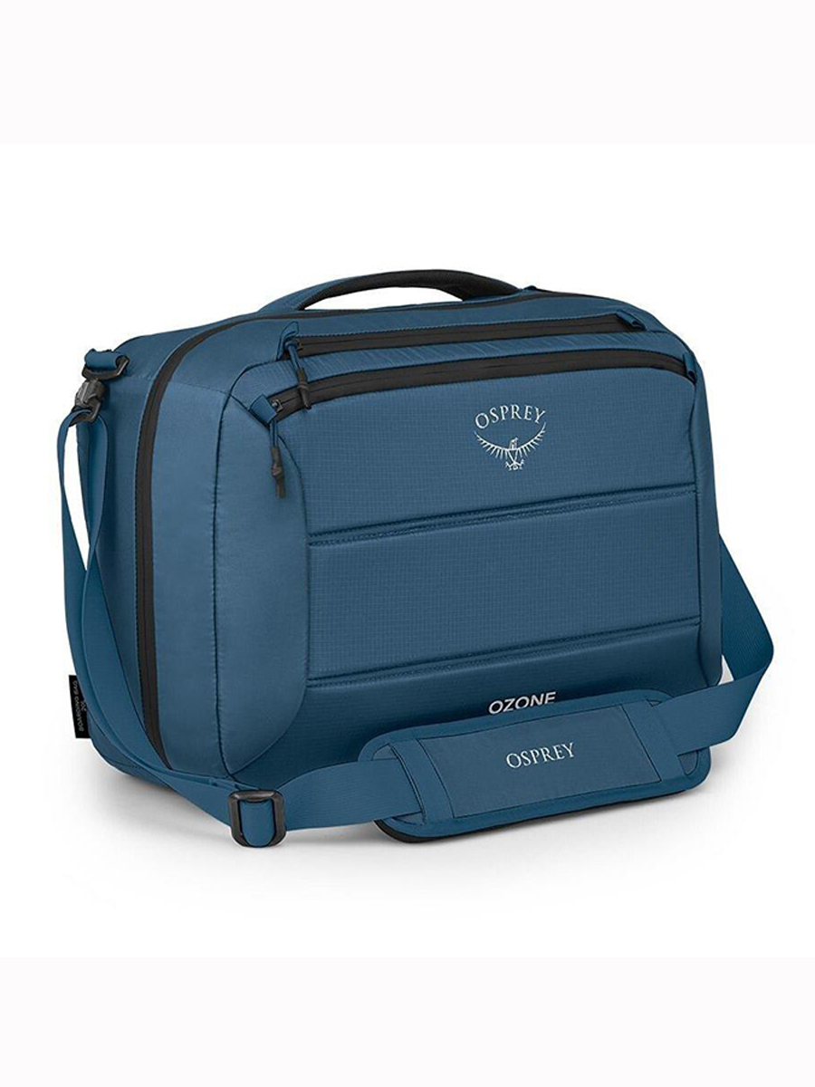 Дорожная сумка мужская Osprey Ozone Boarding Bag 20L, голубой / зеленый