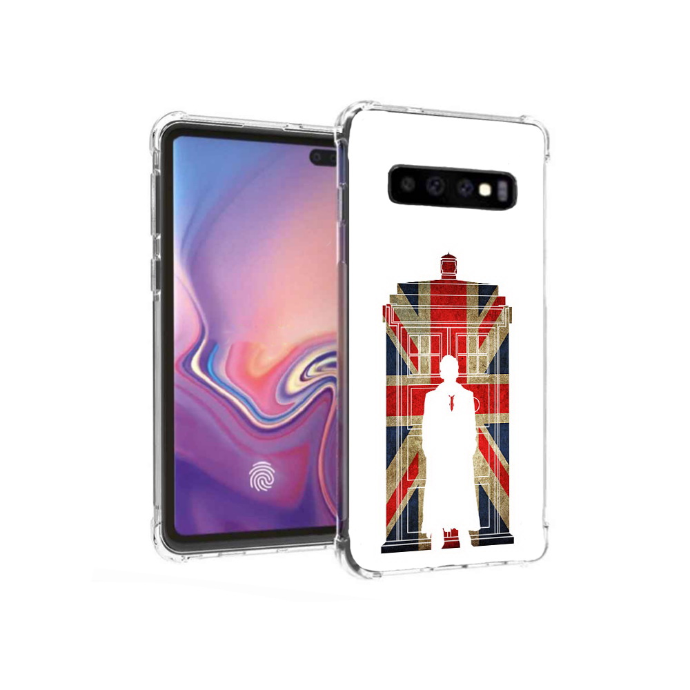 

Чехол MyPads Tocco для Samsung Galaxy S10+ шерлок холмс (PT125670.500.699), Прозрачный, Tocco