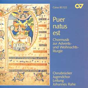 Puer natus est. Chormusik zur Advents- und Weihnachtsliturgie / Jugendchor Osnabruck