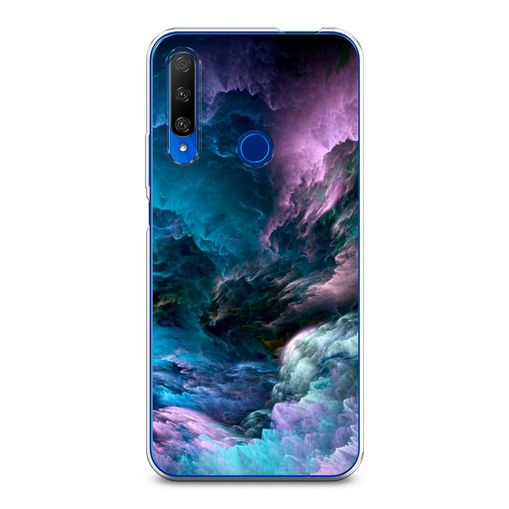 

Чехол на Huawei Honor 9X Premium "Загадочное небо", Синий;фиолетовый, 610650-2