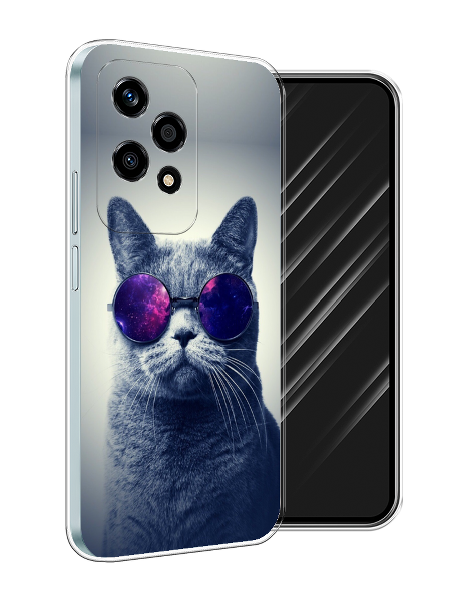 

Чехол Awog на Honor 200 Lite "Космический кот", Бордовый, 6124650-1