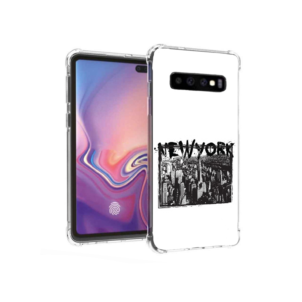 

Чехол MyPads Tocco для Samsung Galaxy S10+ че (PT125670.500.671), Прозрачный, Tocco