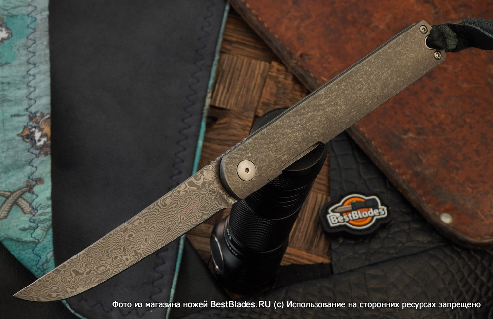 фото Складной нож boker nori damast