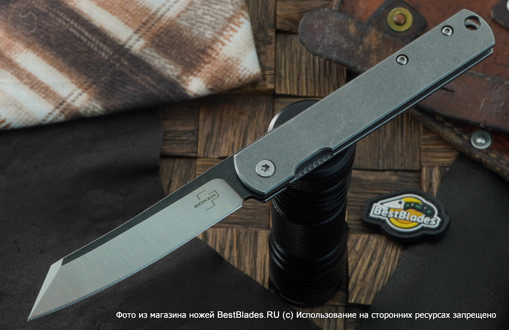 

Складной нож Boker Zenshin, Серый, Zenshin