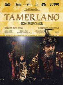 HANDEL: Tamerlano (Handel-Festspiele Halle, 2001). Bacelli, Randle, Pushee, Bonitatibus.