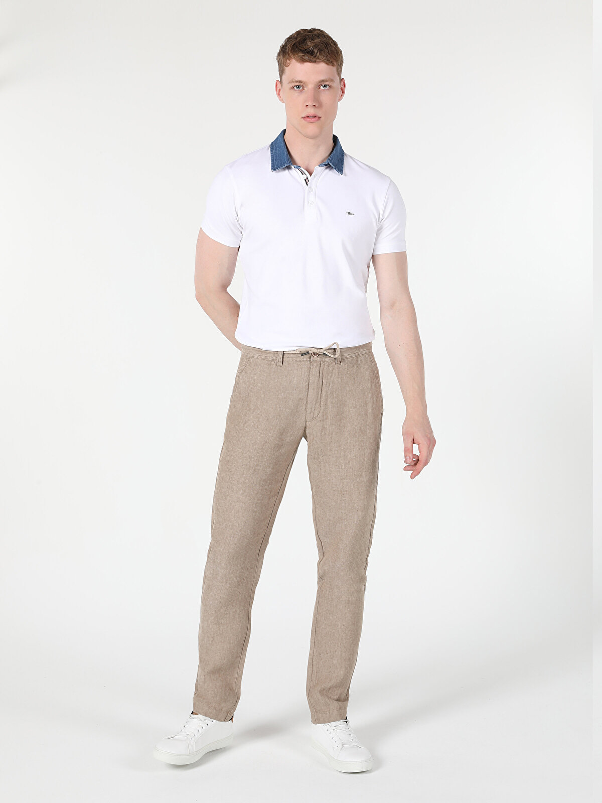 

Брюки мужские Colin's CL1059281_Q1.V1 бежевые 33/32, CL1059281_Q1.V1