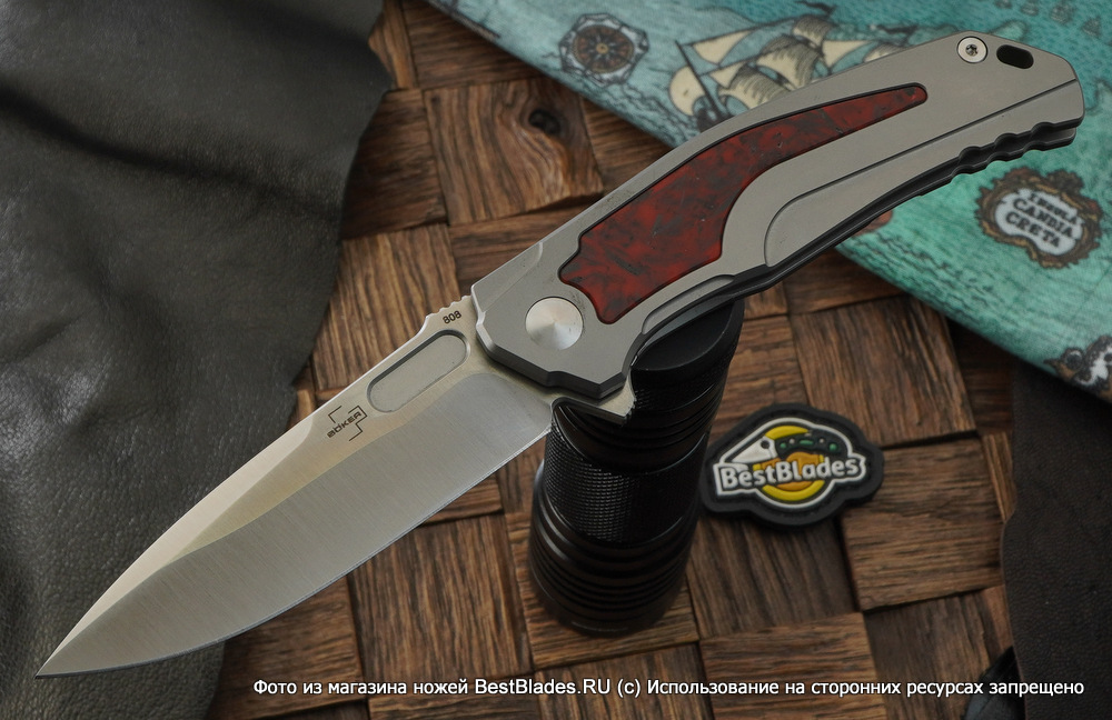 

Складной нож Boker Aphex Mini, Красный;серый, Aphex Mini