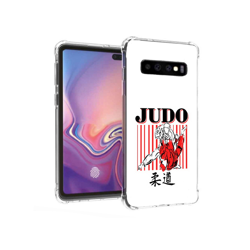 

Чехол MyPads Tocco для Samsung Galaxy S10+ Дзюдо (PT125670.500.66), Прозрачный, Tocco