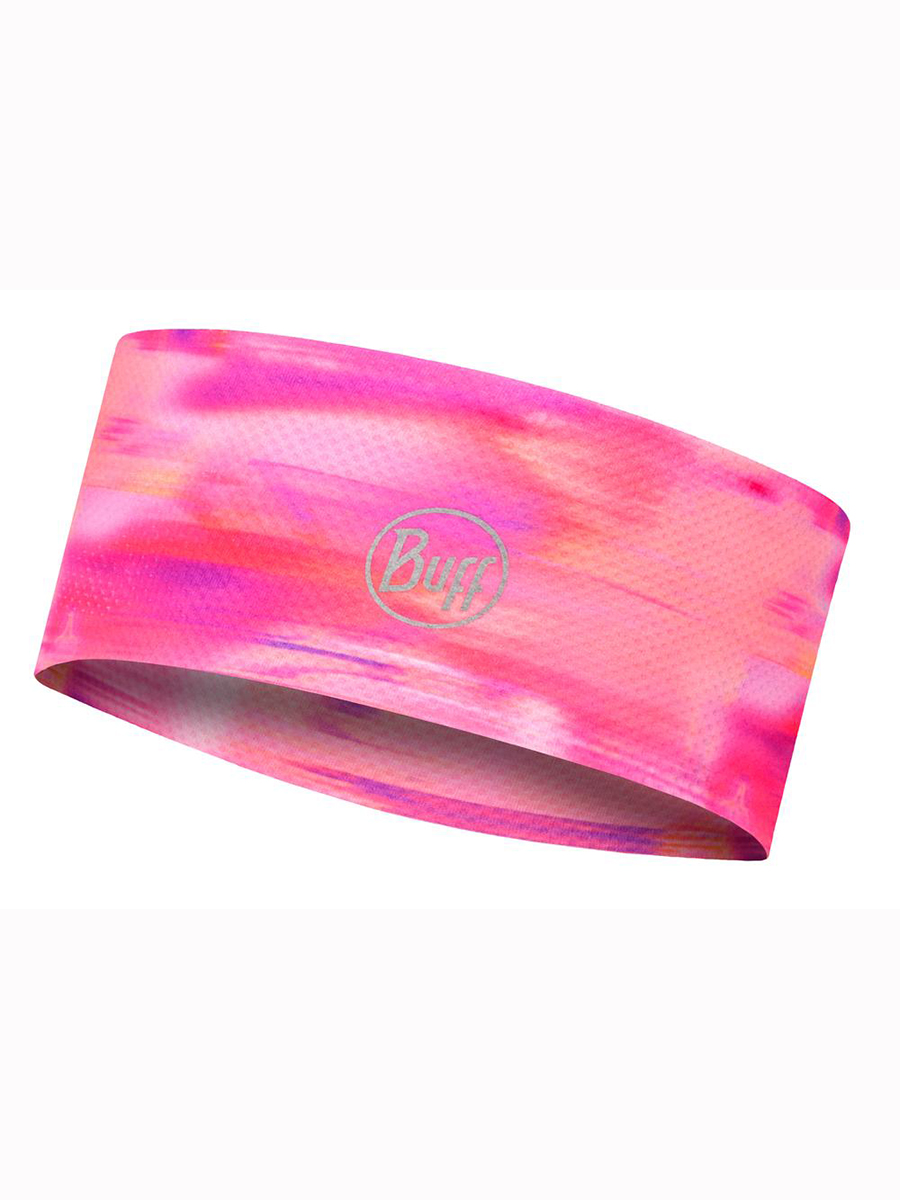 Повязка женская Buff Fastwick Headband розовая, one size