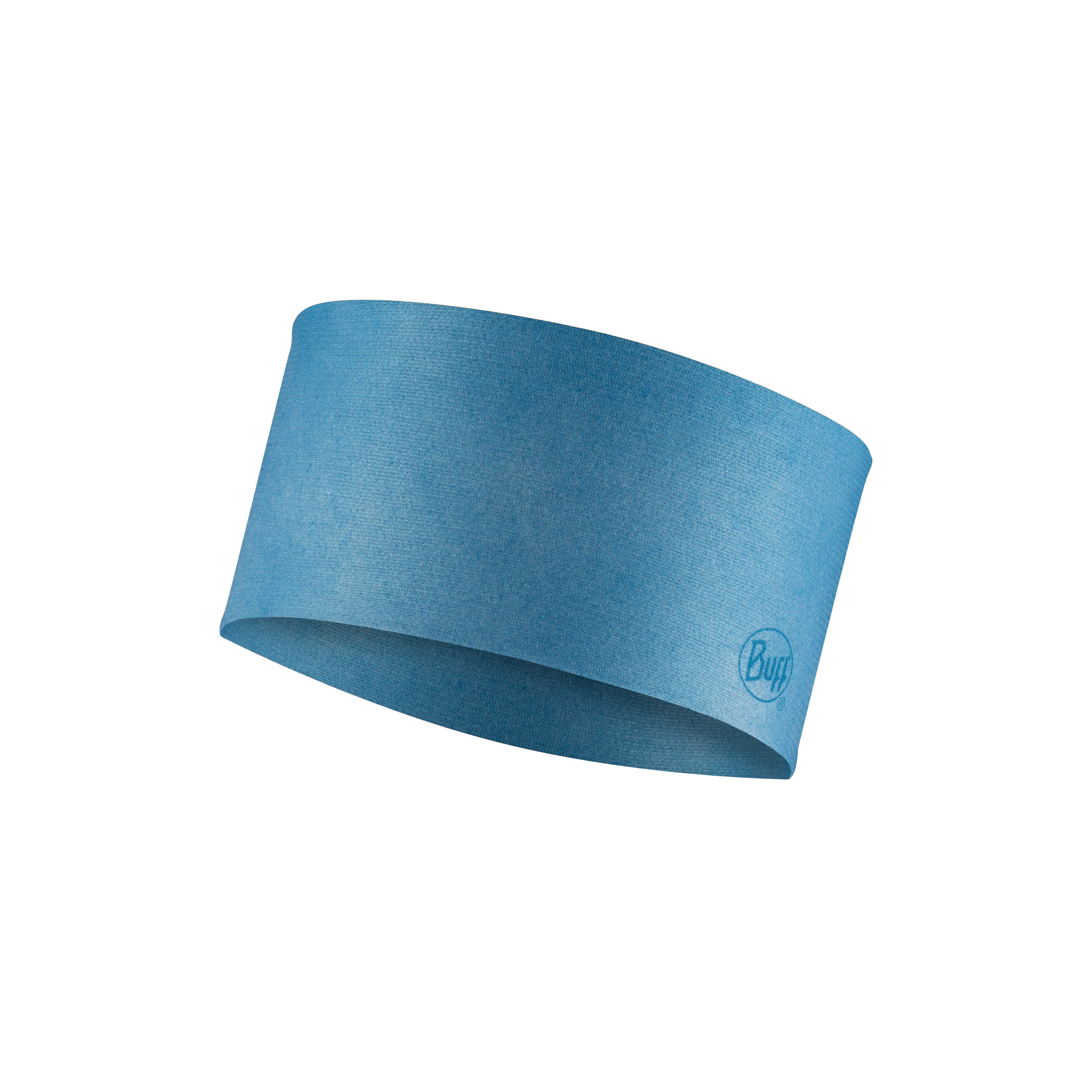 фото Повязка унисекс buff coolnet uv wide headband, голубой