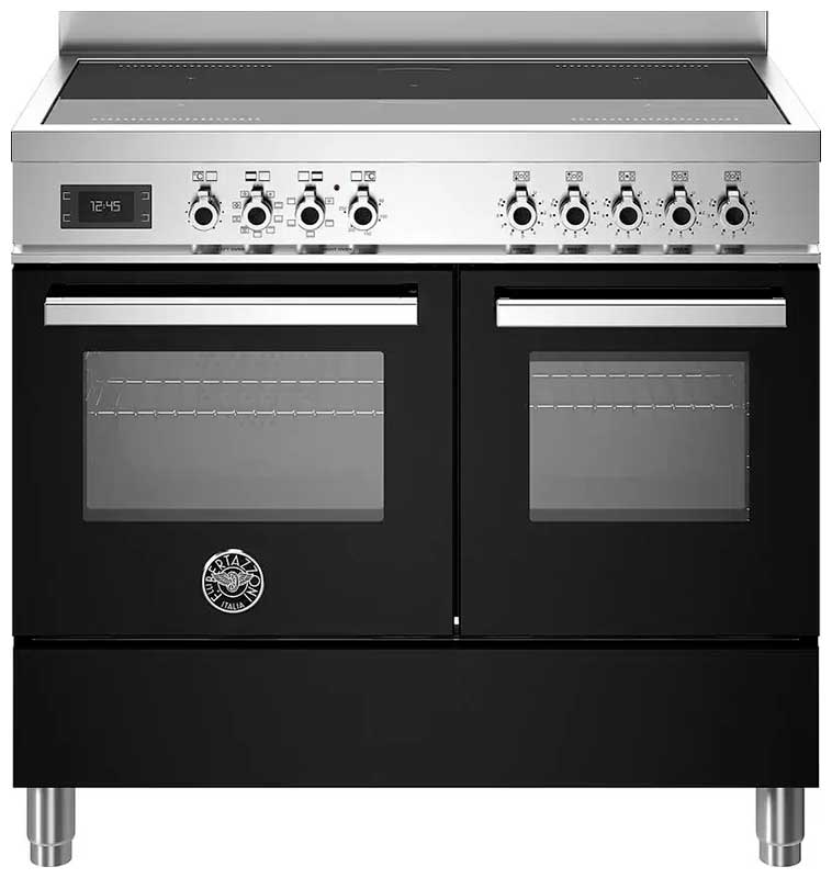 

Электрический варочный центр Bertazzoni PRO105I2ENET серебристый; черный, PRO105I2ENET