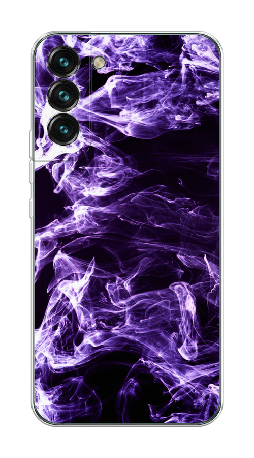 

Чехол на Samsung Galaxy S22 "Фиолетовый дым", Фиолетовый;белый;черный, 2103850-3