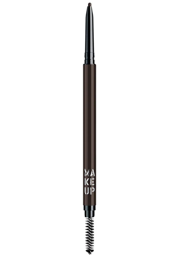 Карандаш для бровей Make Up Factory автоматический тон 10 Темная сепия 0,09 г карандаш для бровей make up factory автоматический тон 06 пепельный коричневый 0 09 г