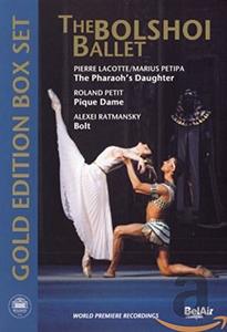 THE BOLSHOI BALLET Gold Edition Box Set. The Pharaoh`s Daughter, Pique Dame, The Bolt. Mar