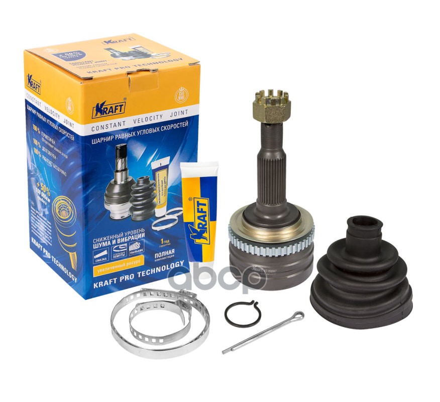 

Шрус Daewoo Lanos 1.6 97-, Nubiria 1.6-2.0 97- Наружный Kraft Kraft арт. KT059047