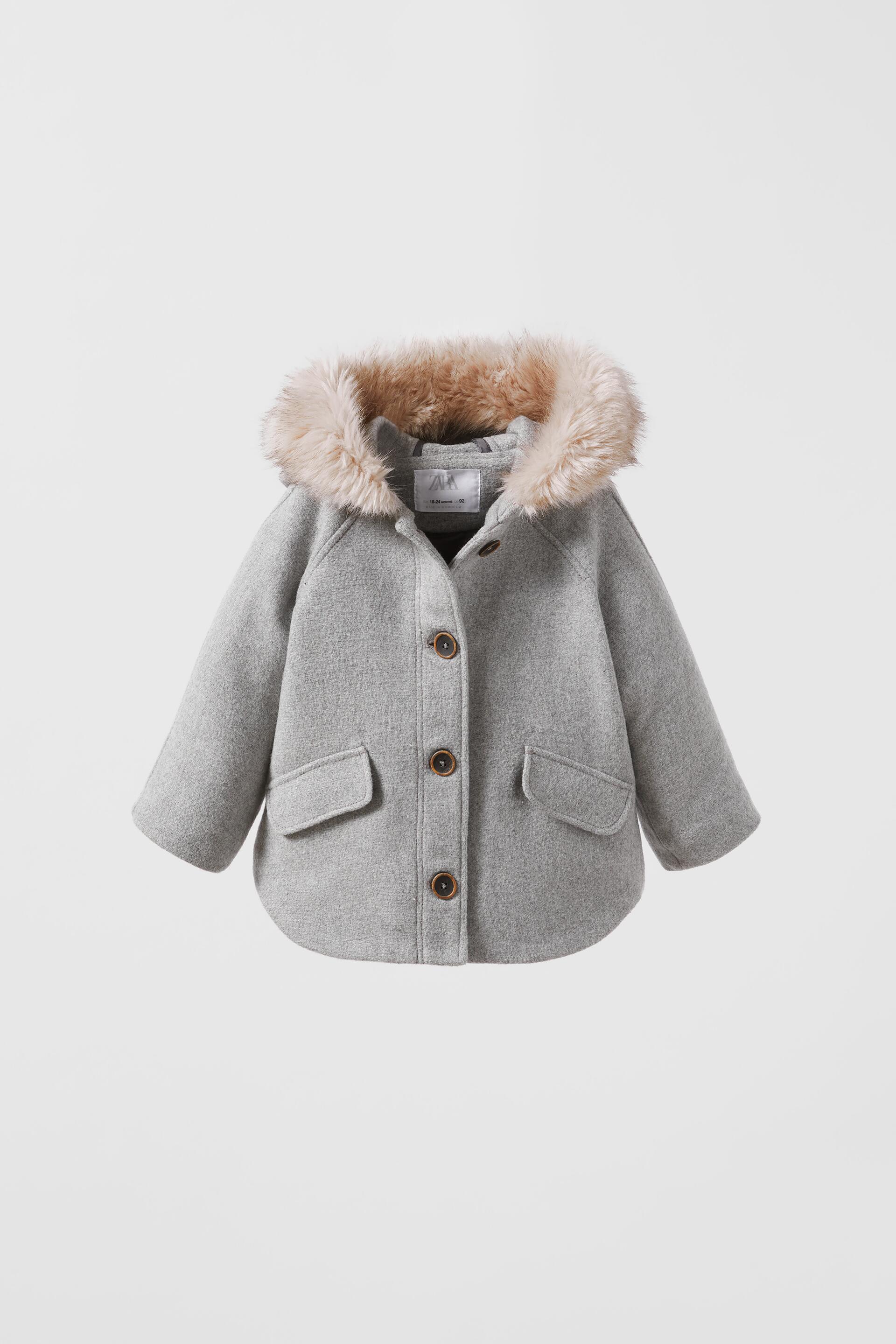 

Пальто детское ZARA 0623414180212, серый, 80 (товар из-за рубежа), 06234141802