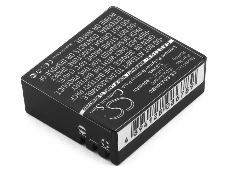 

Аккумулятор для видеокамеры SJCAM SJ4000 (SDX400MC), BR-01, PG1050, SDX400MC