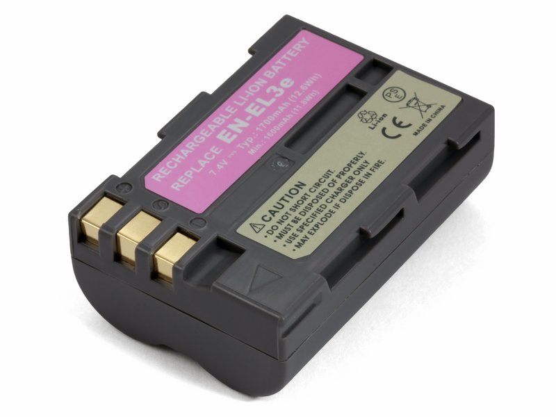 

Аккумулятор для фотоаппарата Nikon EN-EL3e (1500mAh), CS-NKD100MXEN-EL3e