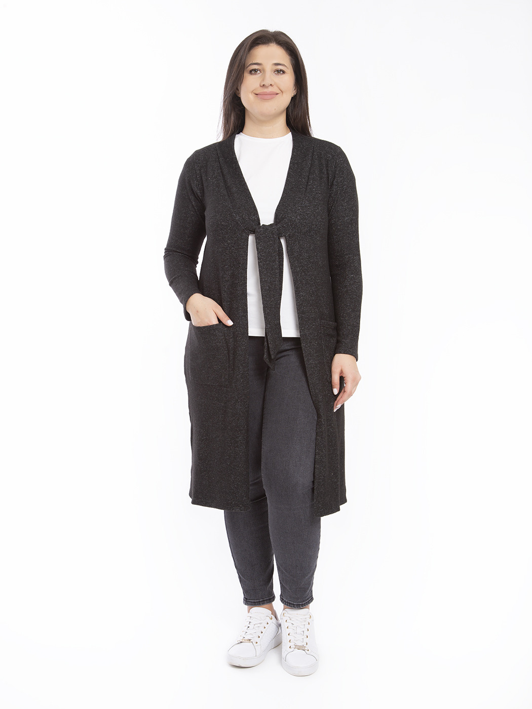 

Кардиган женский Magic Lady cl8025_c1162 серый 52 RU, cl8025_c1162