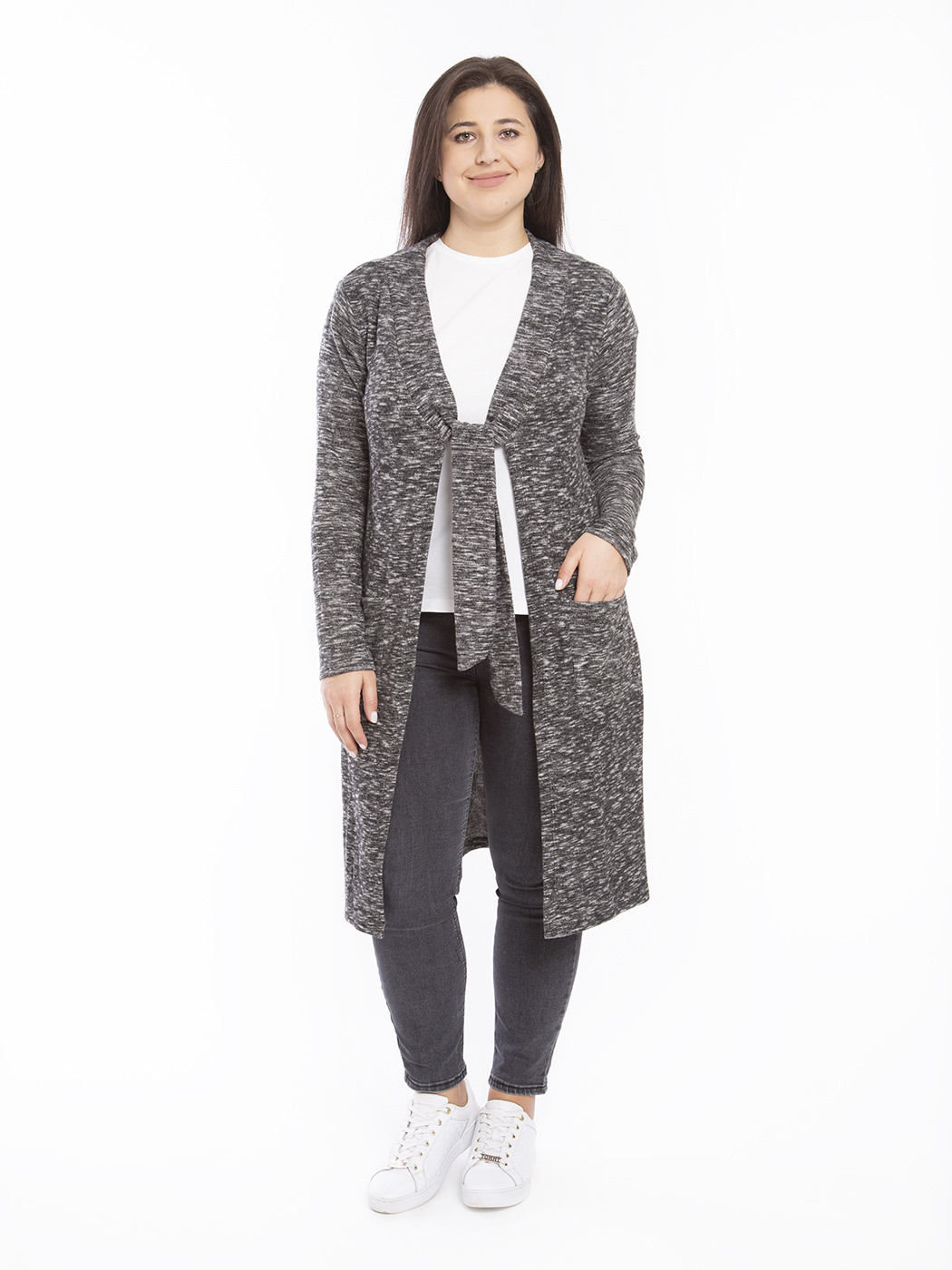 

Кардиган женский Magic Lady cl8025_c1161 серый 48 RU, cl8025_c1161