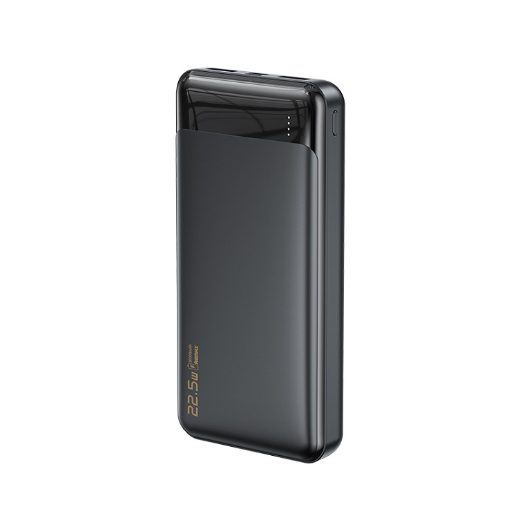 

Внешний аккумулятор USB Remax RPP-191 (20000 mAh/3A/QC/PD) <черный>, RPP-191