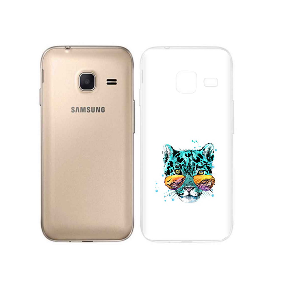 

Чехол MyPads Tocco для Samsung Galaxy J1 mini голубой лео (PT24300.564.294), Tocco
