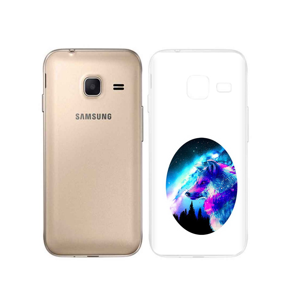 

Чехол MyPads Tocco для Samsung Galaxy J1 mini голубой волк (PT24300.564.293), Tocco