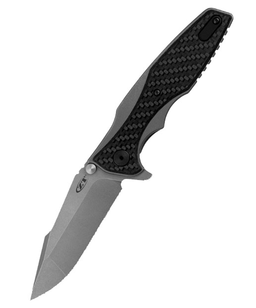 Туристический нож Zero Tolerance Rick Hinderer KVT Flipper, black