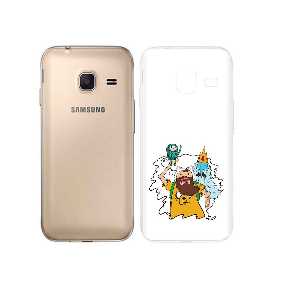 

Чехол MyPads Tocco для Samsung Galaxy J1 mini время приключений старый Финн, Tocco