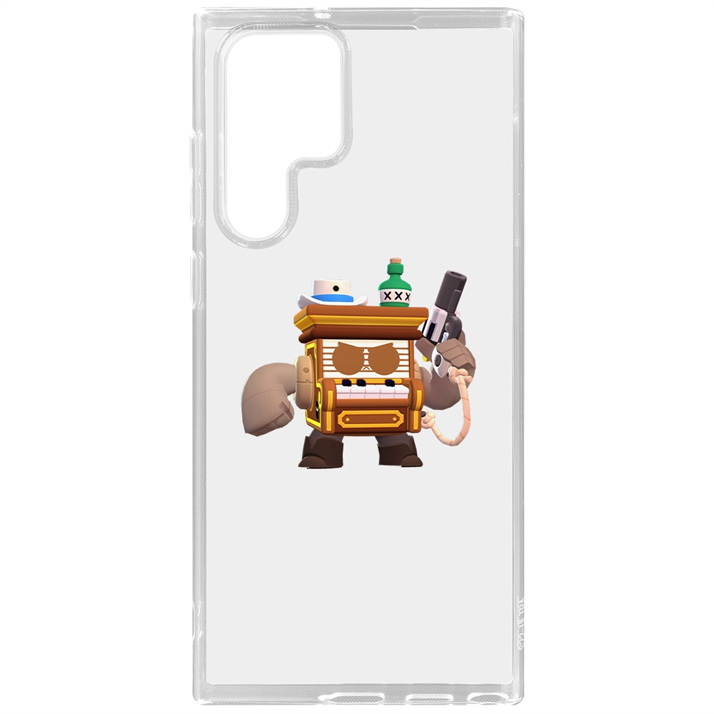 

Чехол-накладка Brawl Stars-8-бит из салуна для Samsung Galaxy S22 Ultra