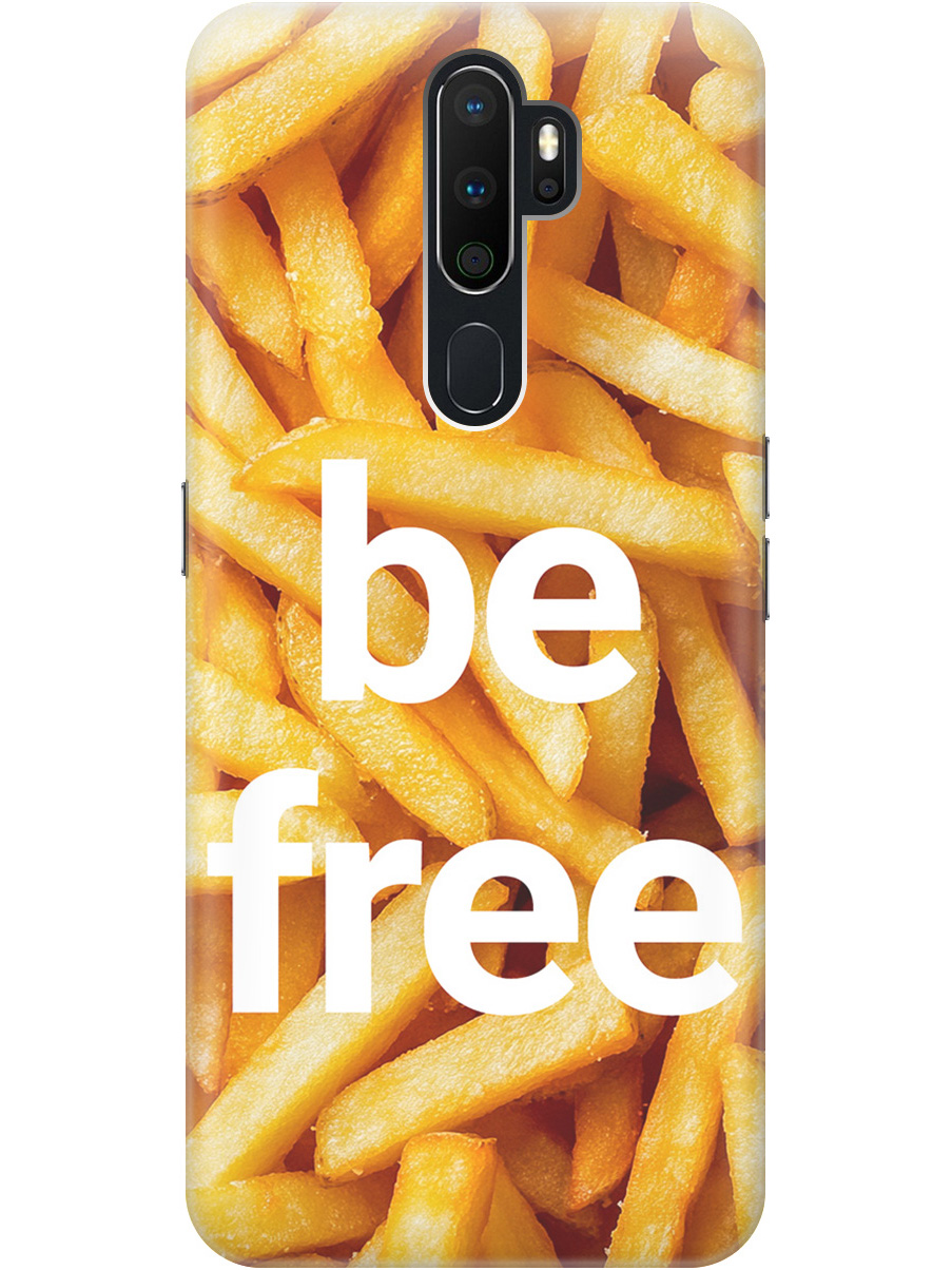 

Силиконовый чехол на Oppo A5 (2020) / A9 (2020) с принтом "Be Free", Прозрачный;белый;желтый, 726151361