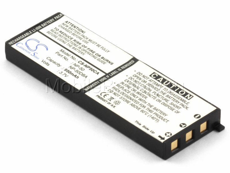 

Аккумулятор для фотоаппарата Casio NP-50, NP-50, NP-50DBA, PL375B.265