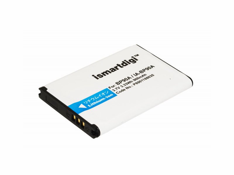

Аккумулятор для видеокамеры Samsung BP90A, IA-BP90A, BP90A, IA-BP90A, PL191B.537
