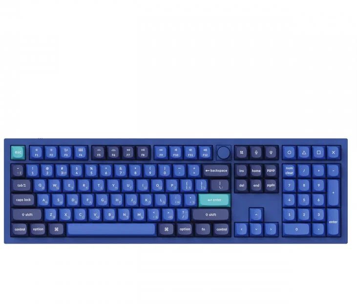 Проводная игровая клавиатура Keychron Q6 Blue (Q6-O1-RU)