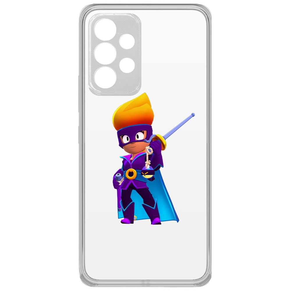 

Чехол-накладка Brawl Stars-Амбер де Ла Вега для Samsung Galaxy A33 (A336), Прозрачный