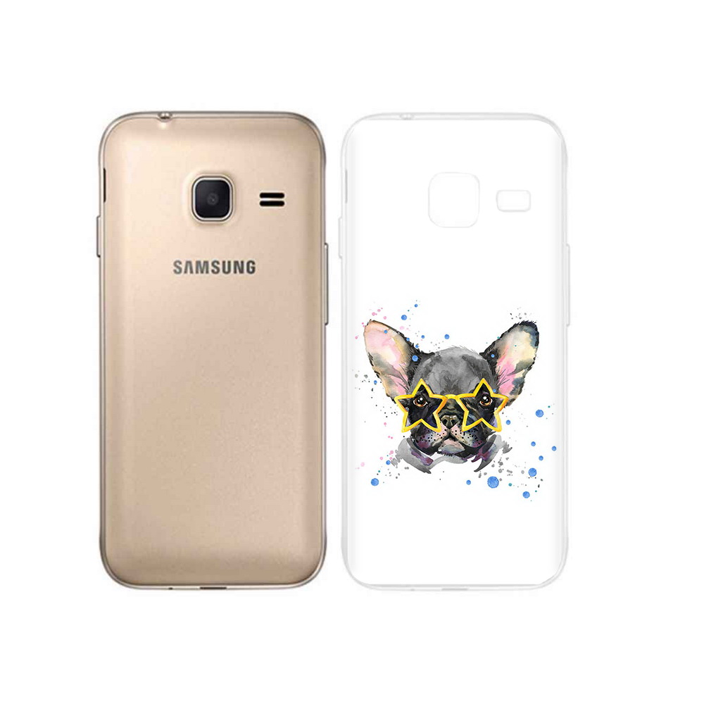 

Чехол MyPads Tocco для Samsung Galaxy J1 mini буля в очках (PT24300.564.252), Tocco