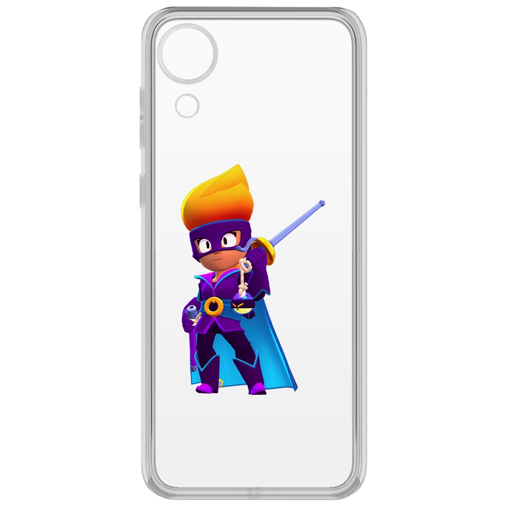 

Чехол-накладка Brawl Stars-Амбер де Ла Вега для Samsung Galaxy A03 Core (A032), Прозрачный