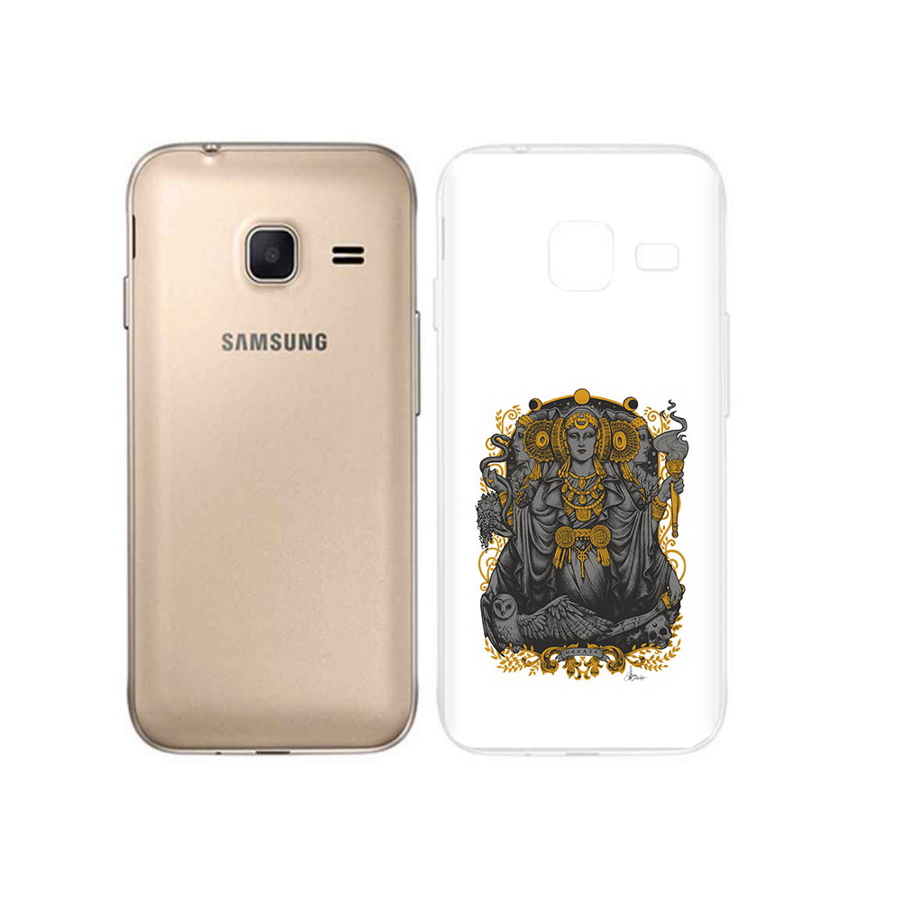 

Чехол MyPads Tocco для Samsung Galaxy J1 mini божество с золотыми элементами, Tocco