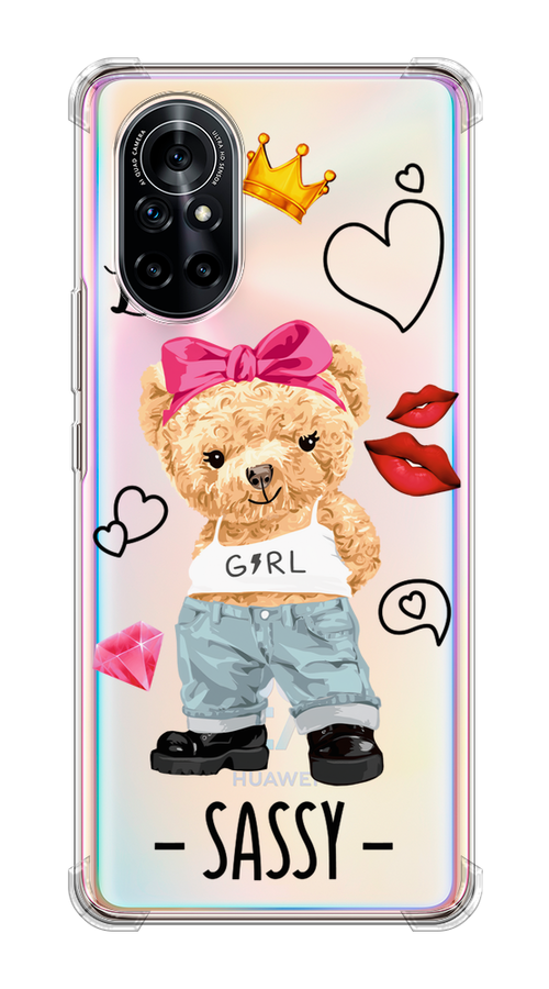 

Чехол на Honor V40 Lite "Sugar Mommy", Голубой;белый;розовый, 6105150-6