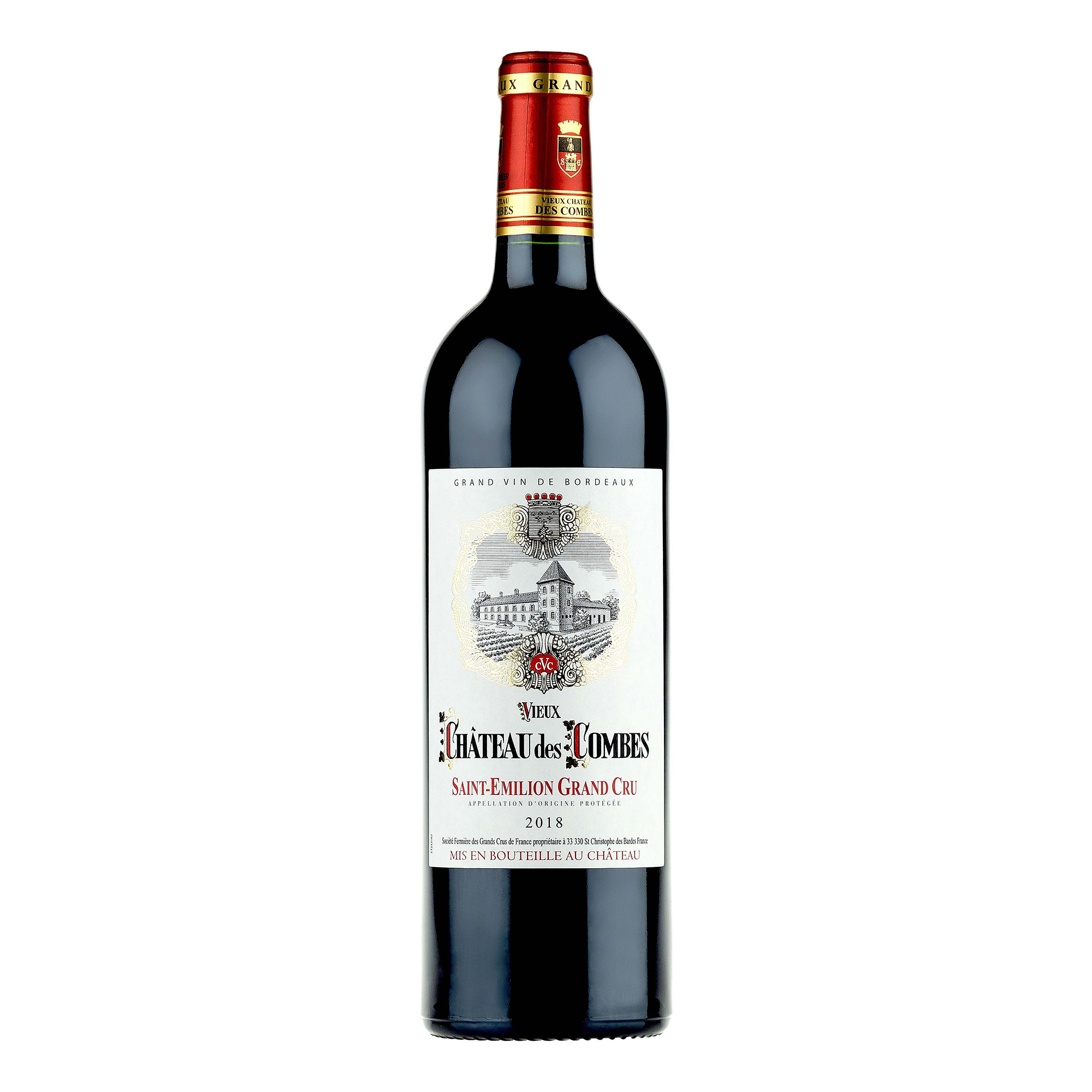 

Вино Chateau des Combes красное сухое 15% 0,75 л Франция