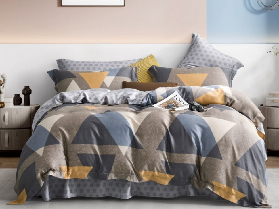 

Постельное белье из тенсела ASABELLA 2044-6 50х70 (2шт) и 70х70 (2шт) евро