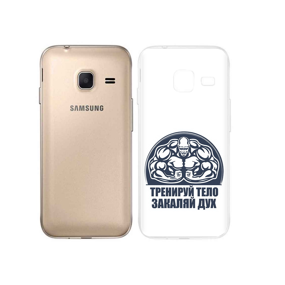 

Чехол MyPads Tocco для Samsung Galaxy J1 mini бодибилдинг закаляй дух (PT24300.564.234), Tocco