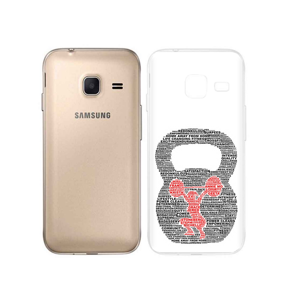 

Чехол MyPads Tocco для Samsung Galaxy J1 mini бодибилдинг гиря из слов (PT24300.564.232), Tocco