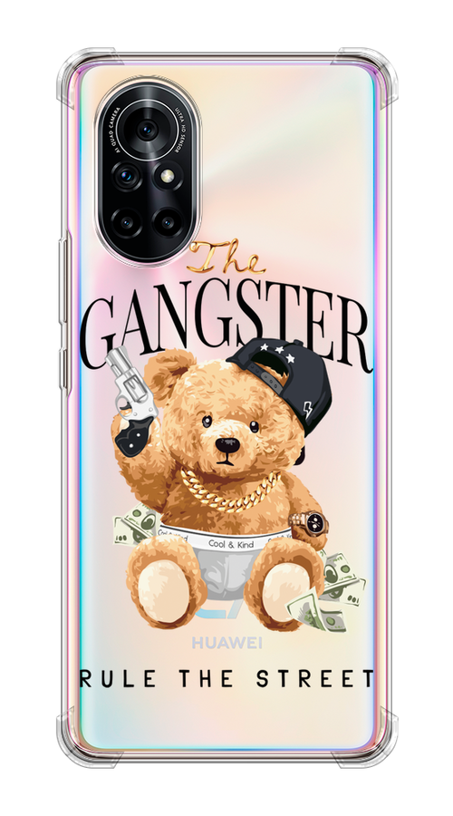 

Чехол на Honor V40 Lite "The Gangster", Бежевый;серый;черный, 6105150-6