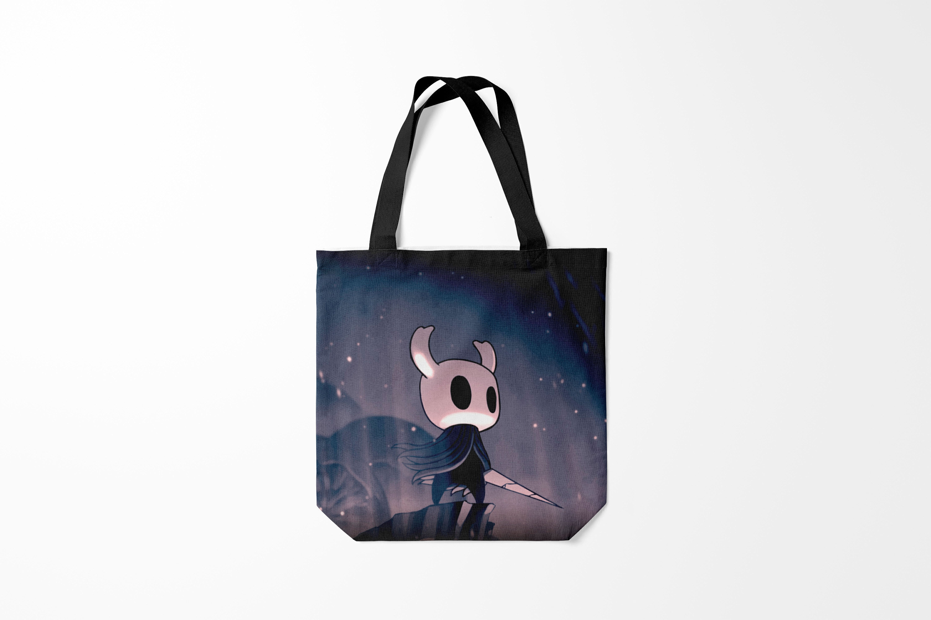 

Сумка шoппер унисекс Burnettie Hollow Knight WORLD, черный, Hollow Knight WORLD